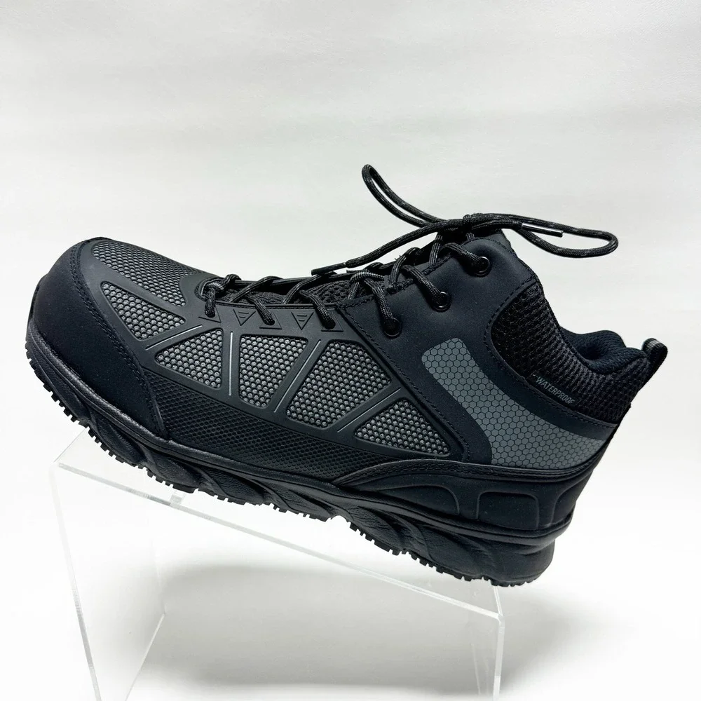 Propet Seeley Composite Toe Work Boot Men's Seeley Hi Size 10 X 3E Grey Black S3